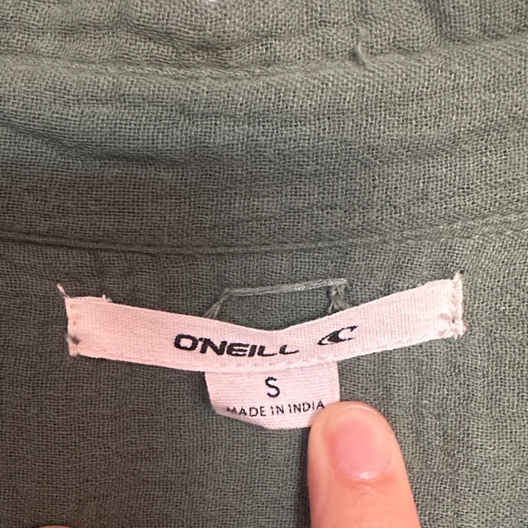 O'Neill Olive Green Shirt - Picture 2 of 4